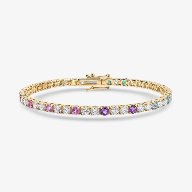 Colourful Tennis Bracelet product preview