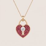 Rouge Heartlock Necklace